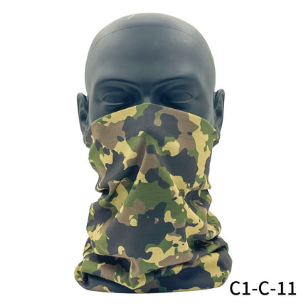 Outdoor Seamless Versatile Magic Headscarf for Men and Women, Cycling Mask, Neck Gaiter, Windproof Neck Scarf, Summer Sun Protection, Quick-Drying