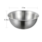 17cm salad basin / Silver