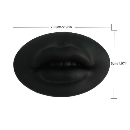 Silicone Ear Model Emulation Human Ear Stud Earrings Display Jewelry Display Bracket Puncture Perforation Tattoo Practice