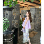 Manta purple (top) + purple wildberry (skirt) / Skirt