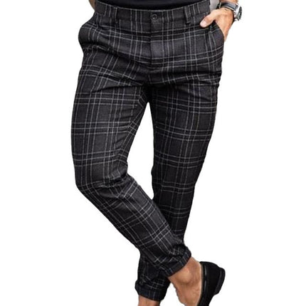 Foreign Trade 2021 European and American Summer New Stripesd Men's Casual Pants Amazon wish Aliexpress Drop Shipping