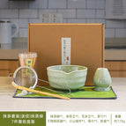 Matcha set|Corrugated style|Matcha green|7-piece set in carton