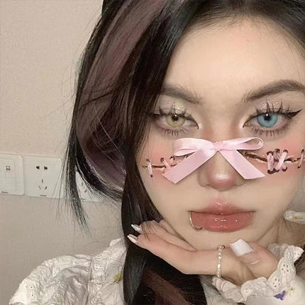 Honey Box Iris Butterfly Eyelashes Transparent Stem False Eyelashes Thai Style Pure Wild Daily Style Mom Style Airy False Eyelashes