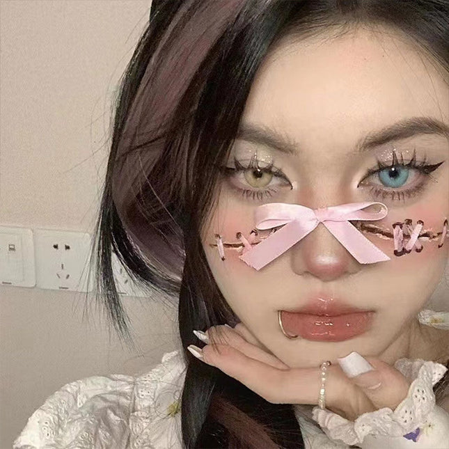 Honey Box Iris Butterfly Eyelashes Transparent Stem False Eyelashes Thai Style Pure Wild Daily Style Mom Style Airy False Eyelashes