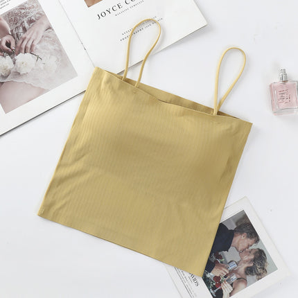 Traceless Beauty Back Tube Top One-piece Anti-walking Breathable Sling Small Vest for Summer Sexy Spice Girl Women's Chest Wrapping
