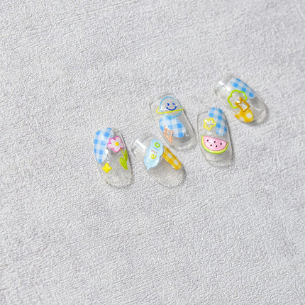 Pink Graffiti Small Drawing Board Nail Art Stickers Tomoni Embossed Popular Japanese Style Nail Stickers Cute Nail Art Accessories