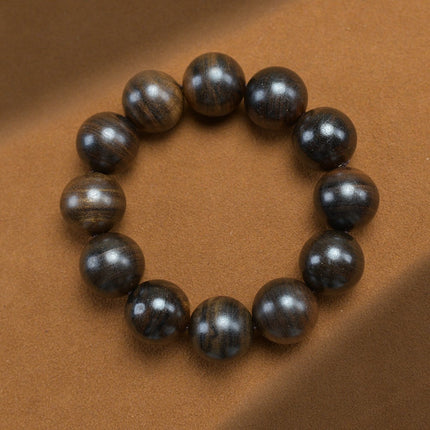 Shen Guibao Chen Xiang 8mm Double Ring Half Bracelet Barrel Bead Bracelet Five Sutra String Beads Niche Wen Play Jewelry Wholesale