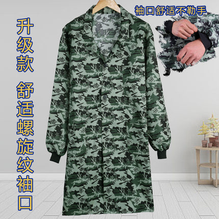 gown overalls men's and women's overalls thin breathable dustproof wear-resistant dirt-resistant transport clothing workshop labor protection clothing long