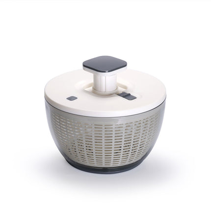 Household Multifunctional Pressing Vegetable Dehydrator Large Capacity Rotating Drain Basket Fitness Meal Fruit Salad Dryer