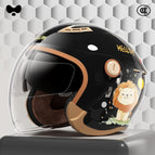 One size fits all / 3c black lion [hd sunscreen double mirror] + anti-fog patch