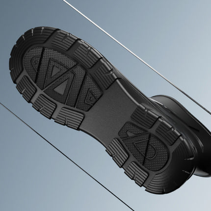 Fashion men's rain shoes short tube new water shoes overshoes rain boots non-slip waterproof kitchen car wash fishing shoes cross-border batch