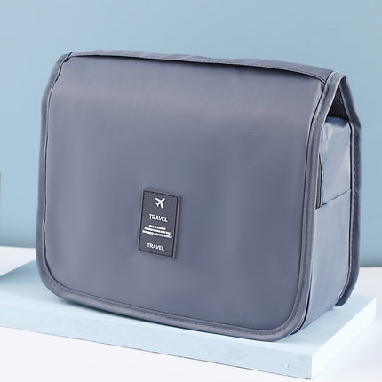 Ins-Style Toiletry Bag, Portable Women's Handbag, Striped Waterproof Makeup Bag, Antibacterial Ins-Style