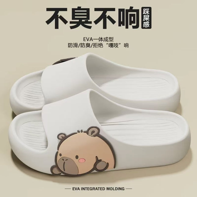 Eva Slippers for Women, Non-Slip, Anti-Odor, Summer Home Slippers, Men's Home Indoor Bathroom Bathing Slippers
