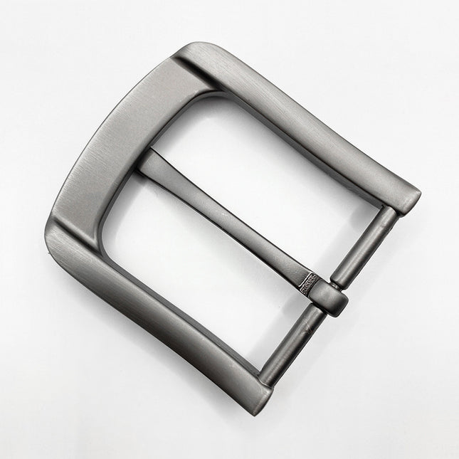 Manufacturer Supplies Zinc Alloy Pin Buckle Belt Belt Buckle Head Hardware Accessories 4.0 Wide Clothing Accessories Cross-Border Supply