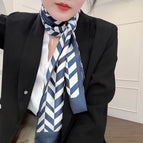 fog blue stripe / 150CM