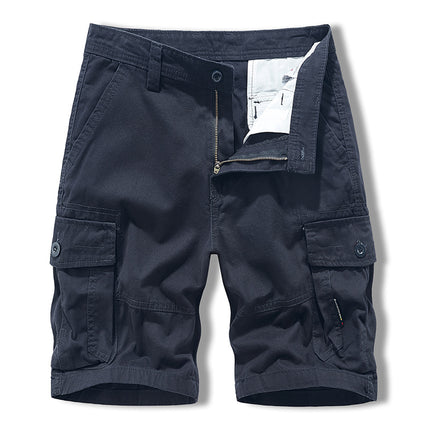 Classic Tooling Pants Amazon Summer New Tooling Shorts Men's Large Size Loose Pure Cotton Mid-length Pants Cross-border Men's Wear