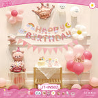 Jt-ins02 ins birthday set + [paper card packaging] + [glue and ribbon]