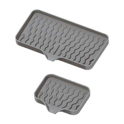 In-Stock New Draining Mat Storage Rack, No-Drill Soap Holder, Silicone Soap Box, Japanese-Style Bathroom Soap Rack