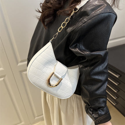 Fashionable Bags, Feminine Niche Design Crescent Bags, 2025 Fashion Trendy Casual Women's Personalized Shoulder Bags