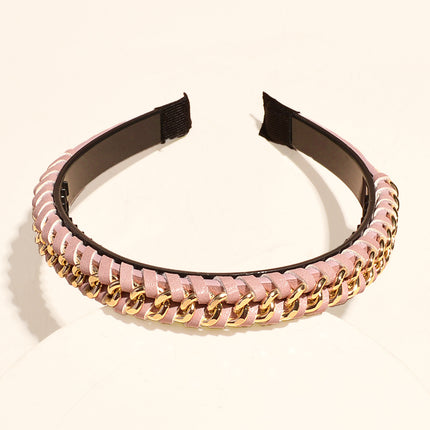 2023 New High-end Sense Hair Clip Hair Hoop Female Elegant Internet Celebrity Face Wash Hair Hoop Simple Non-slip Toothed Hair Accessories