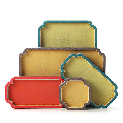 Di Gu Palace Style Jewelry Jewelry Plate Bracelet Necklace Look at Pallet Play Bracelet Storage Plate National Style Display Props
