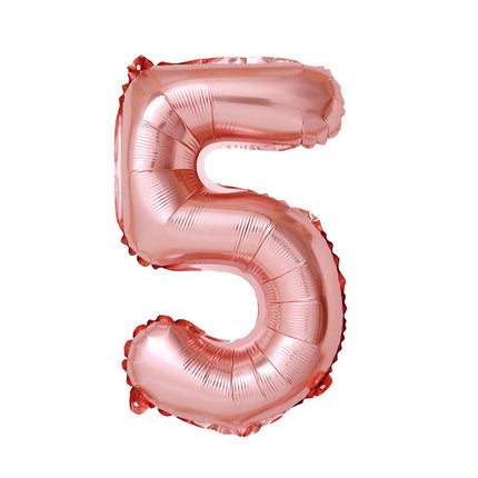 32 inch fine packaging digital aluminum foil balloon independent paper card packaging birthday party decoration floating air ball wholesale