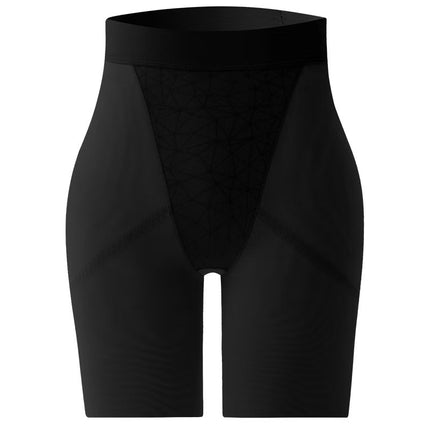 Summer Thin Seamless Ice Silk Women's Leggings Postpartum Hip-lifting Belly-tightening Waist Anti-bacterial Crotch High Waist Shaping Pants