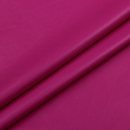 Elastic Pu Soft Leather Fabric with Fine Grain for Bags and Shoes, Flat Elastic Clothing Material, Plain Weave Garment Accessories for Cross-Border Trade