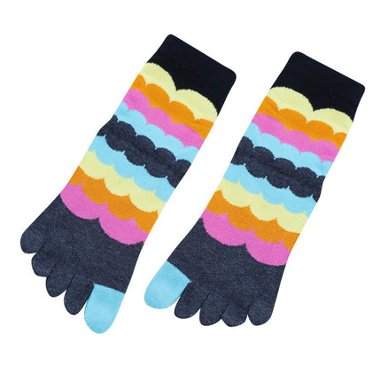 2025 new yoga socks non-slip professional women's five-finger socks pilates socks indoor sports fitness toe socks
