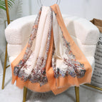 Flower lane-orange / Above 175cm