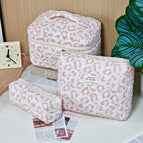 Pink leopard print / Large [handbag]