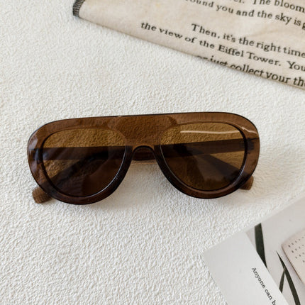 New Fashionable Casual Unisex Sunglasses for Sun Protection, Versatile Trendy Sunglasses for Cross-Border European and American Markets, High-End Sunglasses