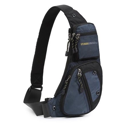 2023 new chest Bag Men's bag men's bag casual shoulder bag messenger bag fashion Oxford cloth messenger bag men's