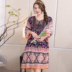 [double-color flower] navy blue / Fertilizer free size (45.00 kg-80.00 kg can be worn)