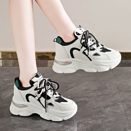 Women's Athletic Dad Sneakers for Petite Figures, Trendy, Fashionable, Casual, New 2025 Versatile Mesh Women's Shoes