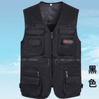 Spring and autumn black / XL