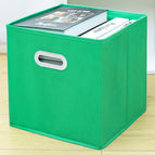 Coverless drawer model dark green double-sided portable (plastic buckle) / Large size (28*28*28cm)