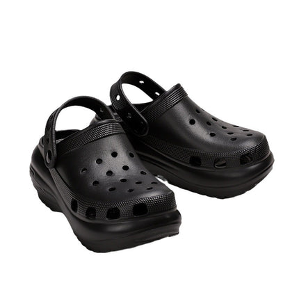 Cross-border Hole Shoes Women's Summer Poop-feeling Non-slip Home Shoes for Outgoing Street Students Hole Shoes Women's Casual All-match