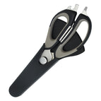 Refrigerator scissors [with magnetic scissor cover] black gray