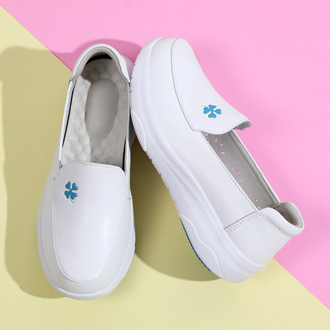 Nurse Shoes for Women, Summer Non-Slip Thick-Soled Casual Soft-Soled Shoes That Are Comfortable and Breathable for Medical Work, Wholesale and Dropshipping Available