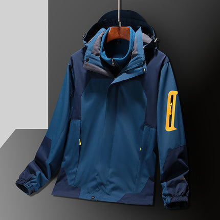 552 Three-in-One Jacket Men's and Women's Two-Piece Set with Removable Inner Blanket Xizang Travel Suit Men's Fishing Suit Ski Suit