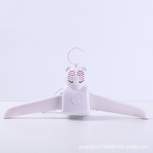 Drying Clothes Hanger Portable Plastic Folding Deodorizing Travel Drying Clothes Hanger Shoe Dryer Electric Drying Clothes Drying Rack