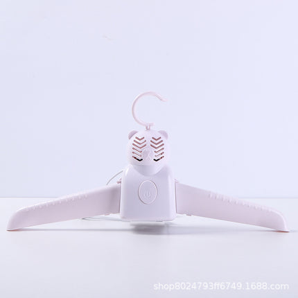 Drying Clothes Hanger Portable Plastic Folding Deodorizing Travel Drying Clothes Hanger Shoe Dryer Electric Drying Clothes Drying Rack