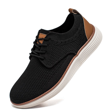 HOBIBEAR Cross-border Adult Oxford Shoes Men's Mesh Shoes British Style Running Shoes Women's Hiking Shoes Casual Shoes