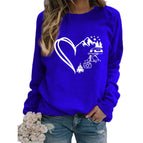 Blue (white font) / S