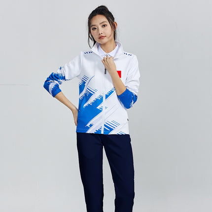 Spring and Autumn Games Class Uniform Two-Piece Set Men's Two-Piece Set Women's Junior High School Senior high school Uniform Activity Uniform Team Uniform