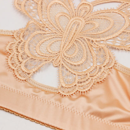 Wholesale Front Button Non-Wired Large Size Bra for Fat Girls Push-Up Adjustable Beautiful Back Seamless Thin Sexy Intimates