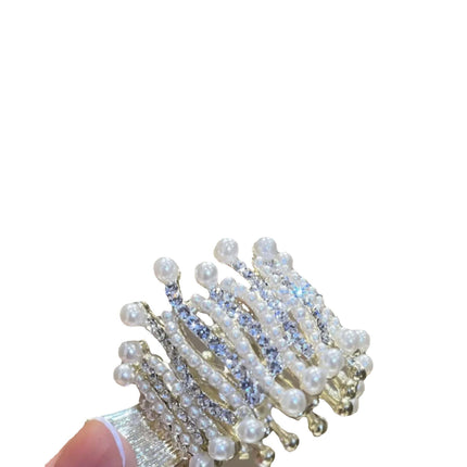 Spring and Summer Fashion Commuter High Pony Tail Clip Fixed Artifact Irregular Clip Headwear Pony Tail Clip Hairpin Accessories