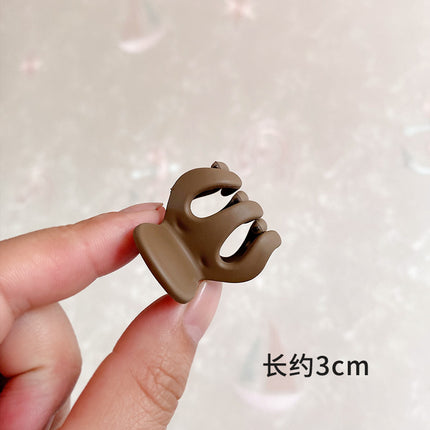 Internet red high ponytail grip clip fixed artifact small clip headdress hairclip girl back of head shark clip anti-collapse hairpin