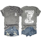 Dark gray front chest (white color figure) / S
